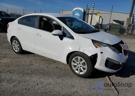 2016 Kia Rio Lx from USA, damaged, VIN KNADM4A3XG6544662